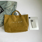 Vintage Large Capacity Suede Leather Bag, New Fashion Handbag, Versatile Commuter Women's Tote Bag